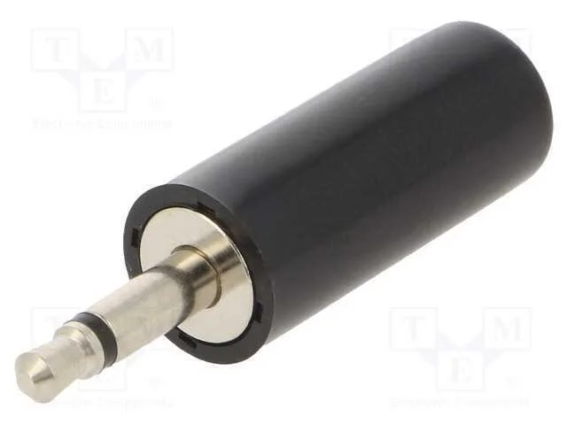 Ficha, Jack 3,5mm, Macho, Mono, Faixas: 2, Simples, com Cabo, Solda