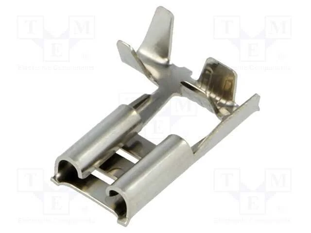 Conetor: plano, 6,3mm, 0,8mm, macho, 0,5÷1mm2, ce.