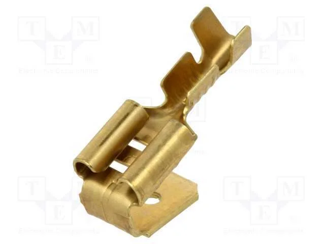 Conetor: plano, 6,3mm, 0,8mm, fêmea/macho, 0,5÷1m.