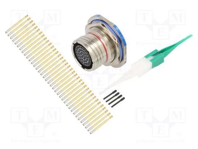 Conector: militar, Tamanho 15, MIL-DTL-38999 Seri.