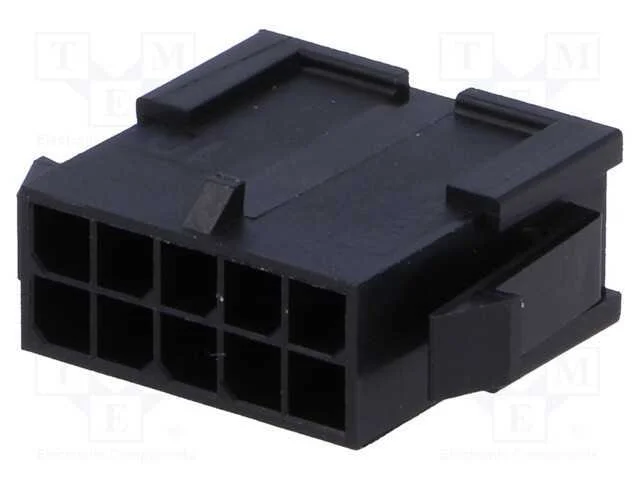 Ficha, fio-fio, macho, Micro-Fit 3.0, 3mm, PIN: 1.