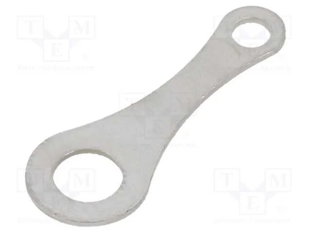 Terminal: Eletromagnético de Potência, 0,5mm, M4, : 4,32mm, Solda