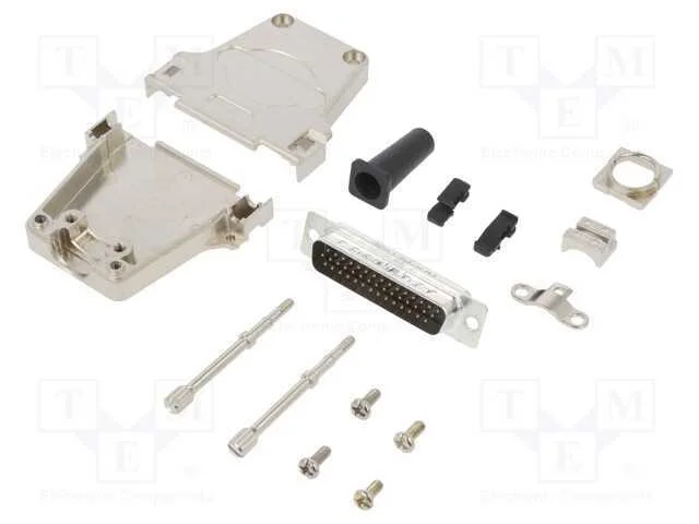 D-Sub HD, PIN: 44, macho, simples, solda, com cab.
