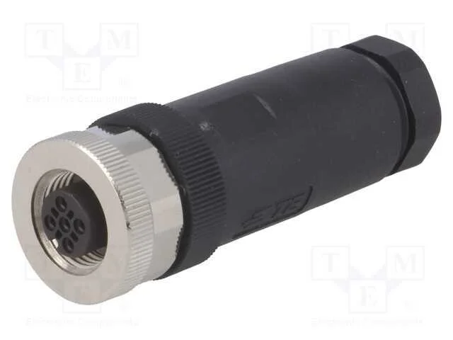 Ficha, M12, Pin: 3, Fêmea, Código A-Devicenet / Canopen, com Cabo