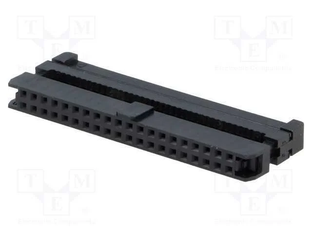 Ficha, Idc, Fêmea, Pin: 40, com Aperto de Cabo, Idc, para Fita, 1mm