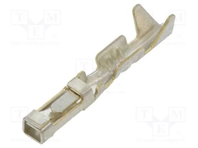 Contacto, fêmea, latão, estanhado, 28AWG÷22AWG, N.