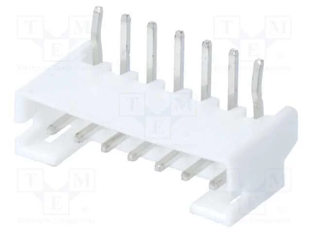 Tomada, Fio-Placa, Macho, 2mm, Pin: 7, Tht, 100v, 2a, Estanhado