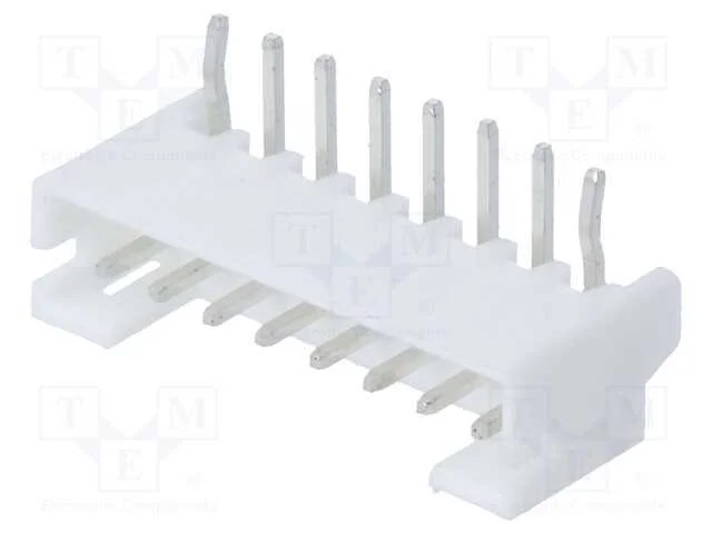 Tomada, Fio-Placa, Macho, 2mm, Pin: 8, Tht, 100v, 2a, Estanhado