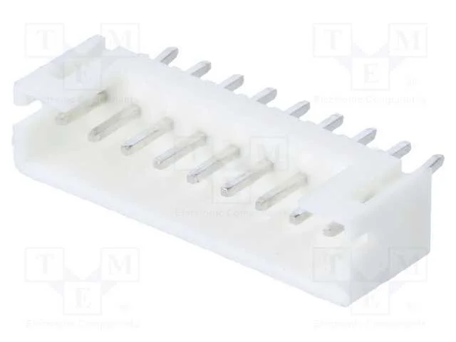 Tomada, fio-placa, macho, 2mm, PIN: 9, THT, 100V,.