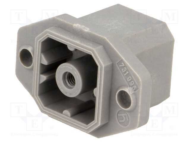 Conector: Quadrados, G, Tomada, Macho, Pin: 4, Estanhado, Ip65, 250v
