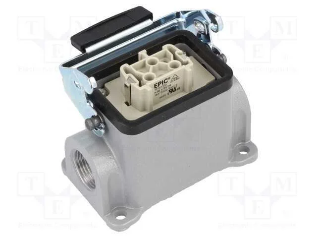 Conector: HDC, tomada, fêmea, EPIC KIT, PIN: 6, 6.