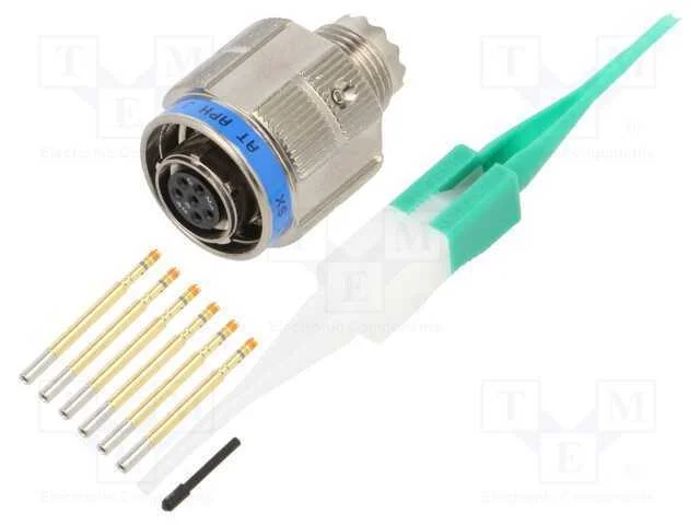 Conector: militar, tamanho 9, MIL-DTL-38999 Serie.