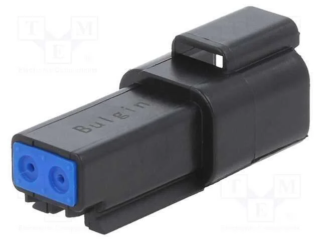 Conector: Fio-Fio, Px0, Macho, Ficha, com Cabo, Pin: 2, Preta, Ip68