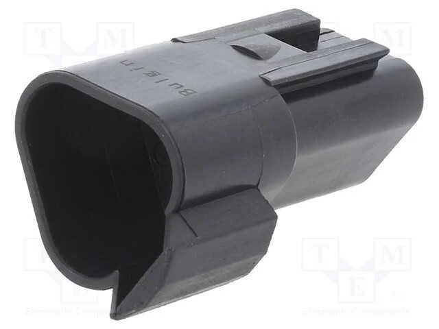 Conector: Fio-Fio, Px0, Macho, Ficha, com Cabo, Pin: 3, Preta, Ip68