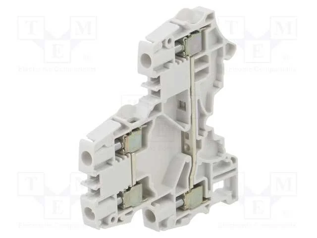 Conector: de carril, SNK, 0,2÷6mm2, faixas: 2, br.