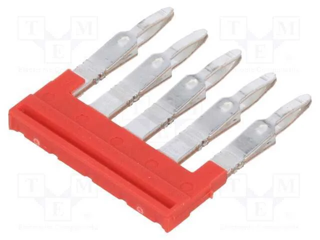 Ponte de pino, faixas: 5, vermelho, série A