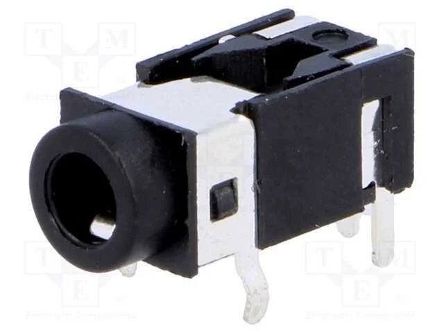 Tomada, Jack 3,5mm, Fêmea, Stereo Especial, Faixas: 4, Tht, W: 7,1mm