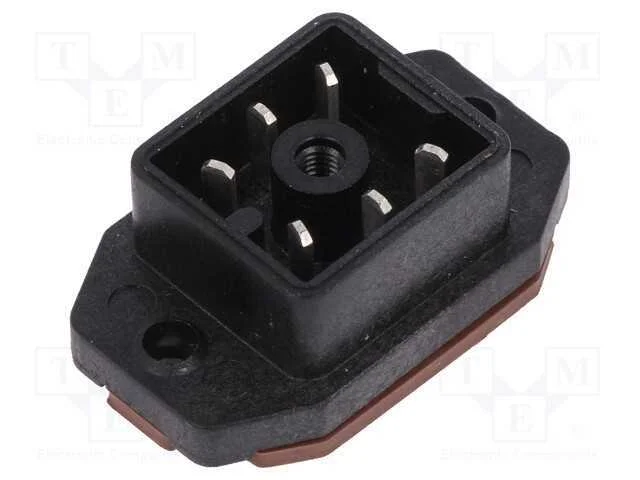 Conector: retangulares, GO, tomada, macho, PIN: 6.