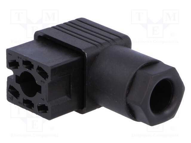 Conector: Retangulares, Go, Ficha, Fêmea, Pin: 6, Estanhado, Ip65