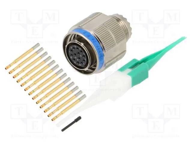 Conector: militar, tamanho 11, MIL-DTL-38999 Seri.