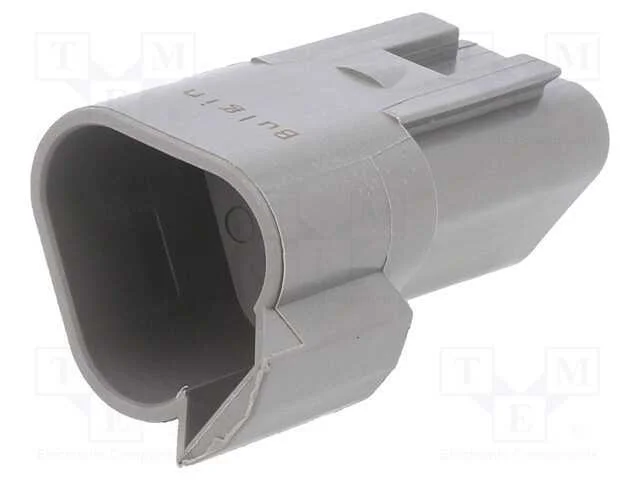 Conector: Fio-Fio, Px0, Macho, Ficha, com Cabo, Pin: 3, Cinzenta