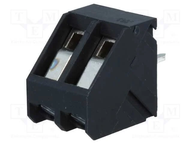 Pcb Bloco Terminal, Angulares 45, 5mm, Faixas: 2, para Pcb, 24a