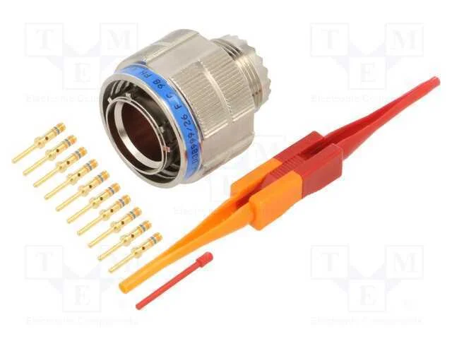 Conector: militar, tamanho 13, MIL-DTL-38999 Seri.
