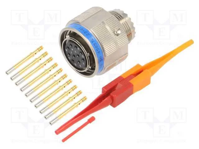 Conector: militar, tamanho 13, MIL-DTL-38999 Seri.