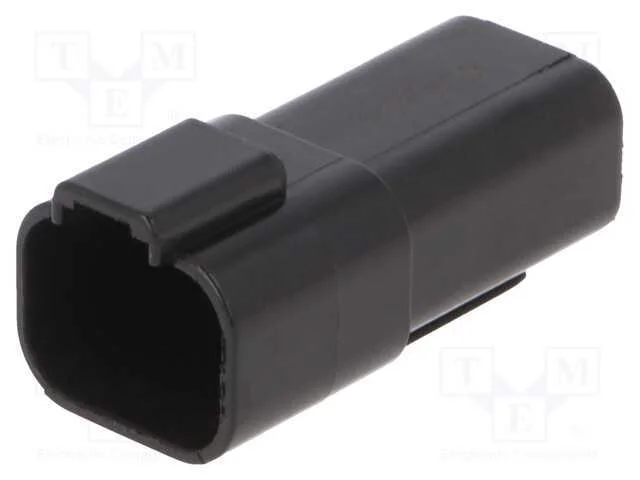 Conector: Fio-Fio, Px0, Macho, Ficha, com Cabo, Pin: 4, Preta, Ip68