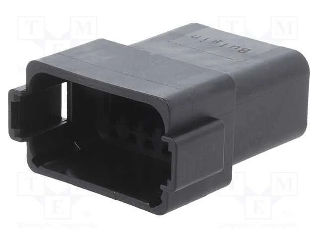 Conector: Fio-Fio, Px0, Macho, Ficha, com Cabo, Pin: 12, Preta, Ip68
