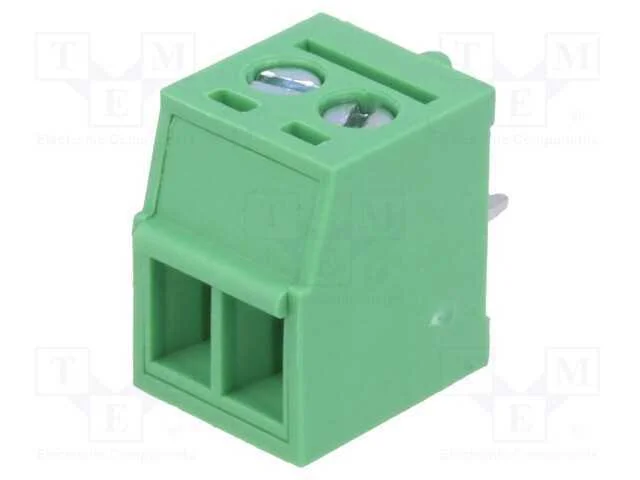 Pcb Bloco Terminal, Simples, 3,5mm, Faixas: 2, para Pcb, 1,5mm2