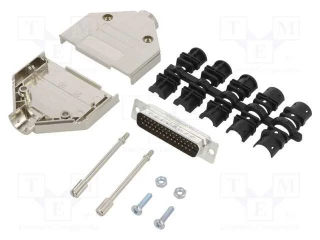 D-Sub HD, PIN: 44, macho, simples, solda, com cab.
