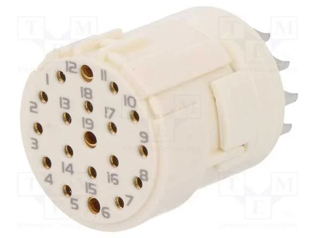 Conector M23 inserto de contatos PIN 19316.
