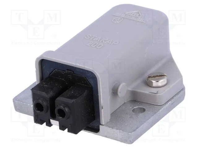 Conector: retangulares, ST, tomada, fêmea, PIN: 2.