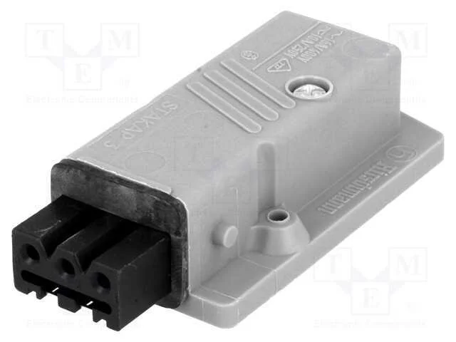 Conector: retangulares, ST, tomada, fêmea, PIN: 3.