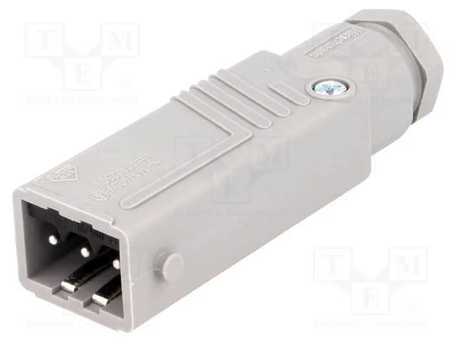 Conector: retangulares, ST, ficha, macho, PIN: 3,.