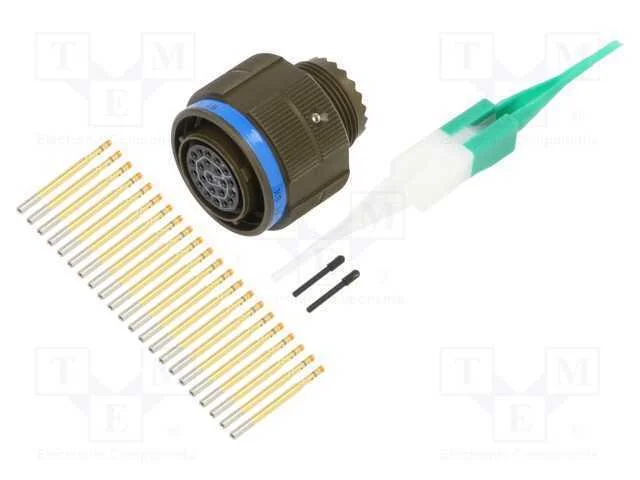 Conector: militar, tamanho 13, MIL-DTL-38999 Seri.