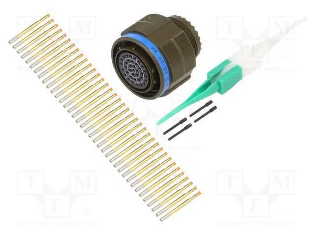 Conector: militar, Tamanho 15, MIL-DTL-38999 Seri.