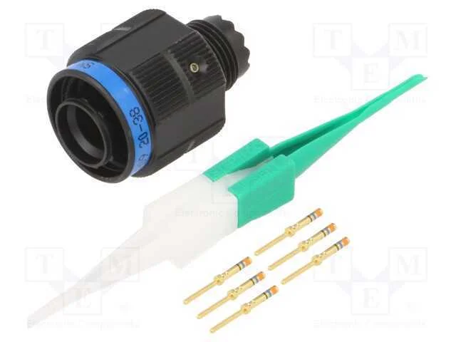 Conector: militar, tamanho 9, MIL-DTL-38999 Serie.