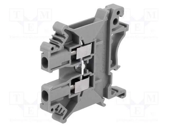 Conector: de carril, PC, 0,2÷2,5mm2, faixas: 1, b.