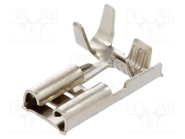 Conetor: plano, 6,3mm, 0,8mm, macho, 1,5÷2,5mm2, .