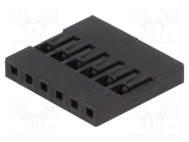 Ficha, pinos, NSR/NDR, fêmea/macho, PIN: 6, sem c.