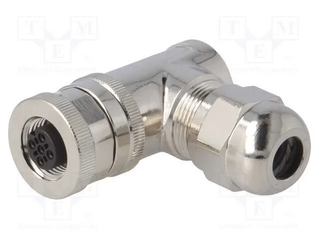 Ficha, M12, Pin: 4, Fêmea, Código A-Devicenet / Canopen, com Cabo