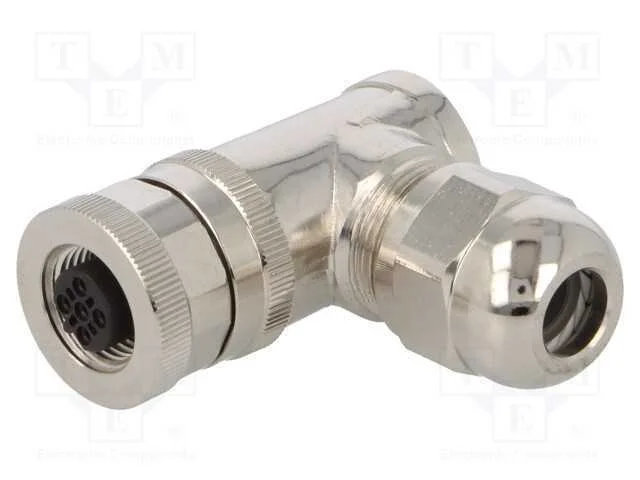 Ficha, M12, Pin: 5, Fêmea, Código B-Profibus, com Cabo, Ip67, 60v, 4a