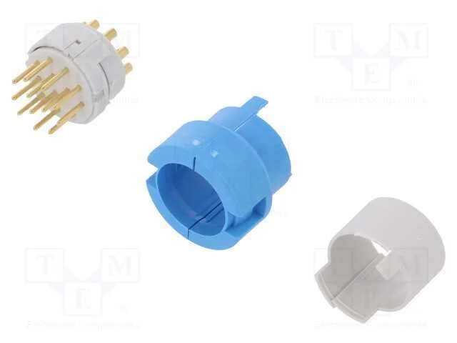 Conector: M23, Inserto de Contatos, Pin: 12, Macho, Solda, com Cabo