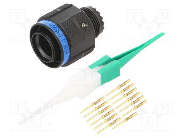 Conector: militar, tamanho 11, MIL-DTL-38999 Seri.