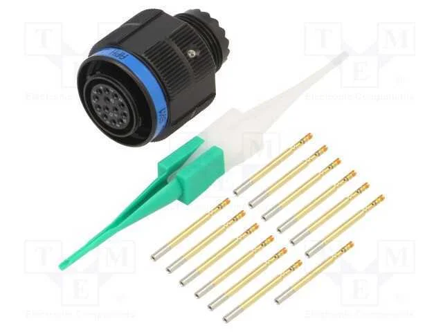 Conector: militar, tamanho 11, MIL-DTL-38999 Seri.