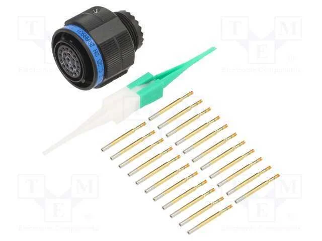 Conector: militar, tamanho 13, MIL-DTL-38999 Seri.