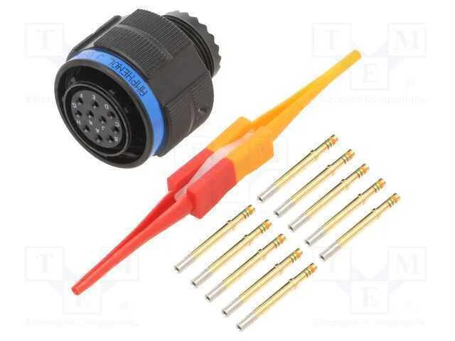 Conector: militar, tamanho 13, MIL-DTL-38999 Seri.