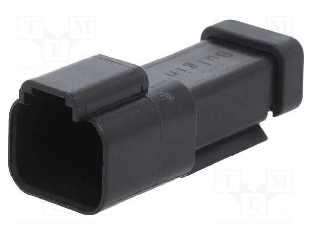 Conector: Fio-Fio, Px0, Macho, Ficha, com Cabo, Pin: 2, Preta, Ip68